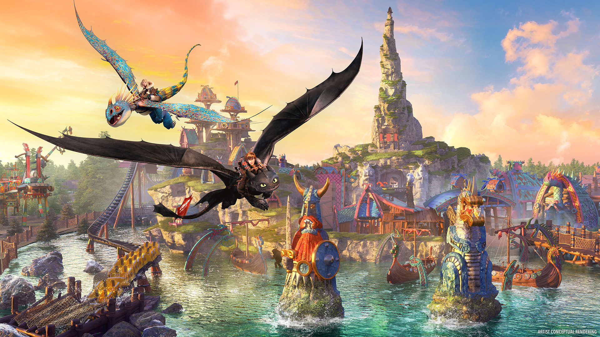 How to Train Your Dragon - Isle of Berk
